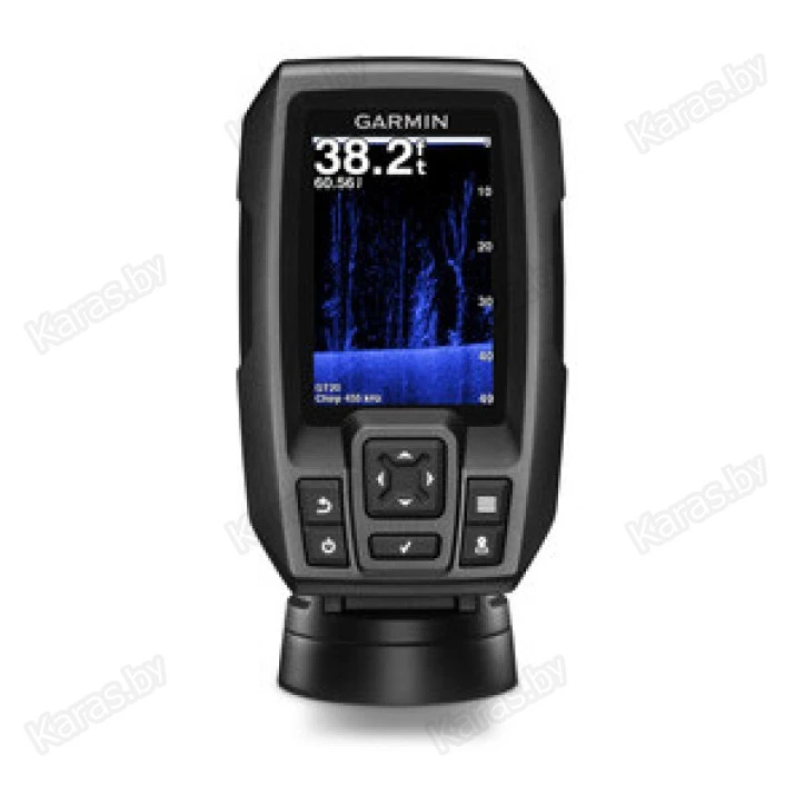 Эхолот Garmin Striker CHIRP 4CV 3.5 дюйма (сканер ClearVü, GPS)