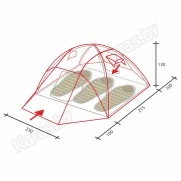 Туристическая палатка Golden Shark Alta 3