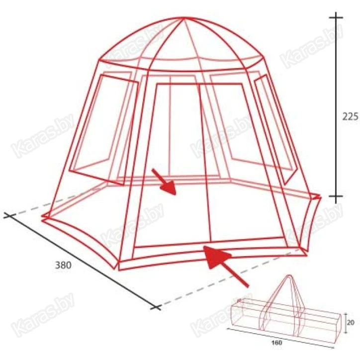 Шатер Golden Shark Shelter V2 Auto (автомат)
