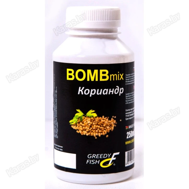 Ароматизатор Greedy Fish BOMBmix 0.25 л (кориандр)