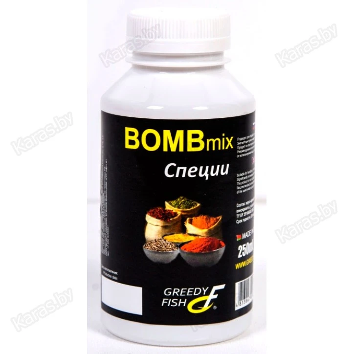 Ароматизатор Greedy Fish BOMBmix 0.25 л (специи)