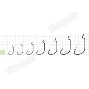 Крючки офсетные Gurza Shank G-Lock LE BN