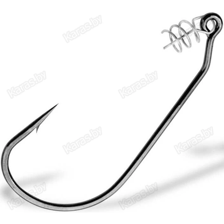 Крючки офсетные с пружинкой Gurza Easy Swim Bait Hook BN