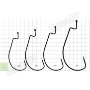 Крючки офсетные Gurza Shank EWG LE BN