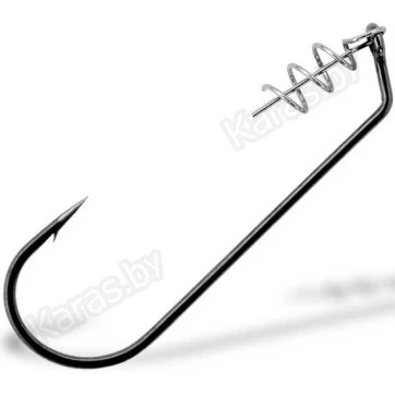Крючки офсетные с пружинкой Gurza Worm Swim Bait Hook