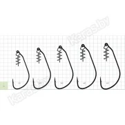 Крючки офсетные с пружинкой Gurza Swim Bait Hook BN