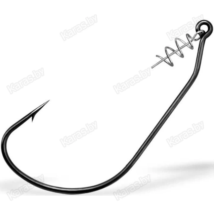 Крючки офсетные с пружинкой Gurza Swim Bait Hook BN