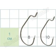 Крючки офсетные Gurza Worm 101 SLE