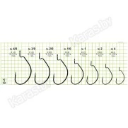 Крючки офсетные Gurza Worm 310