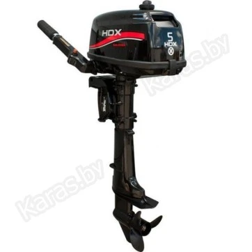 Лодочный мотор 2-тактный бензиновый HDX T 5 BMS