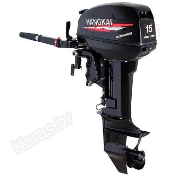 Лодочный мотор 2-тактный бензиновый Hangkai T15HP
