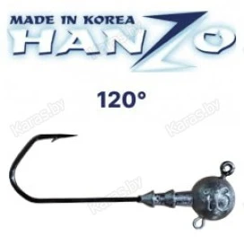Джиг-головка на крючке Hanzo Barbarian №10/0 10-20 г с дополнительным ухом