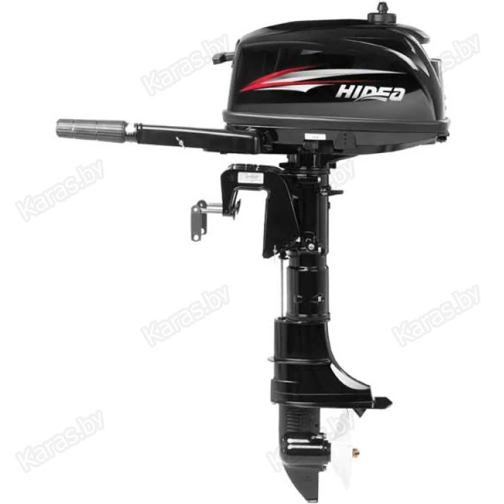 Лодочный мотор 2-тактный бензиновый Hidea HD5 FHS (выносной бак 12 л)