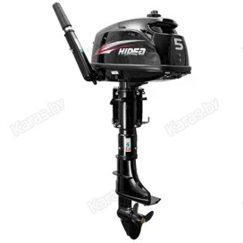 Лодочный мотор 2-тактный бензиновый Hidea HD5 FHS (выносной бак 12 л)