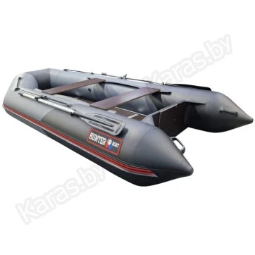 Надувная 4-х местная ПВХ лодка Hunter 340