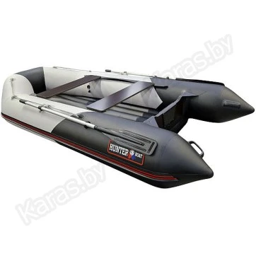 Надувная 4-х местная ПВХ лодка Hunter 345 ЛКА (НДНД)