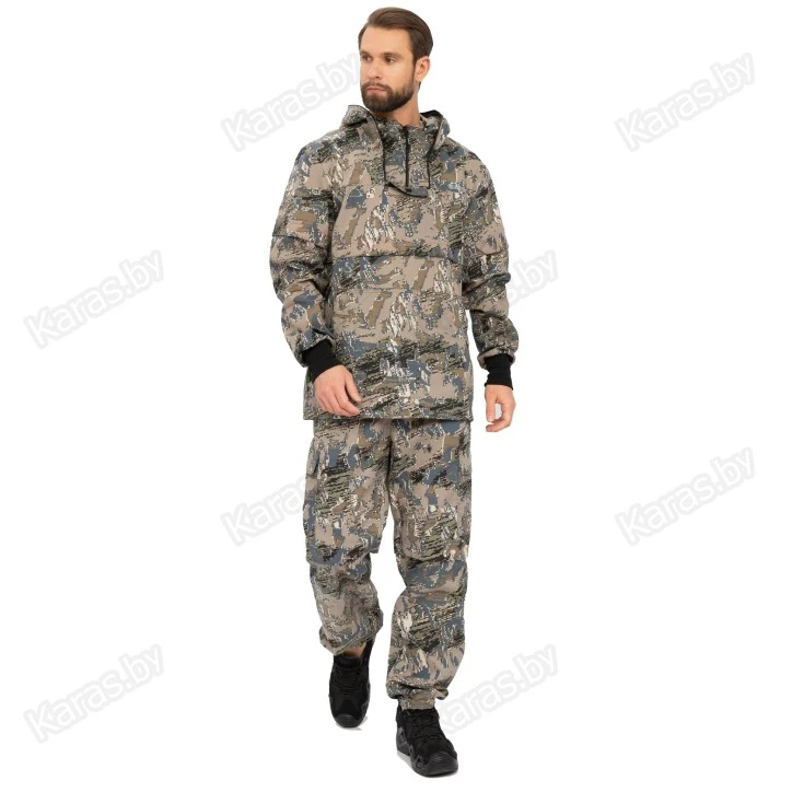 Костюм демисезонный Huntsman Антигнус Люкс. Ткань Сорочка. Цвет Лабиринт