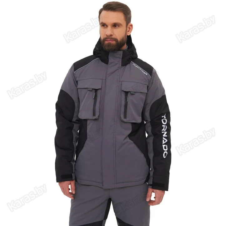Костюм демисезонный Huntsman Tornado -15 серый