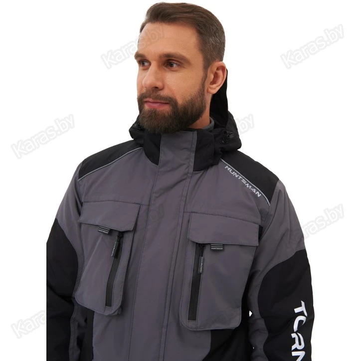 Костюм демисезонный Huntsman Tornado -15 серый