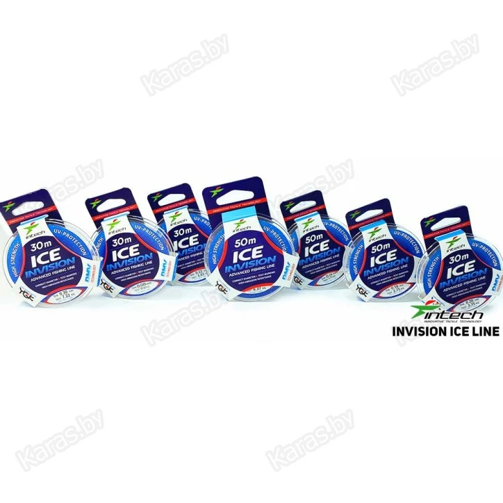 Леска монофильная Intech Invision Ice Line 50 м