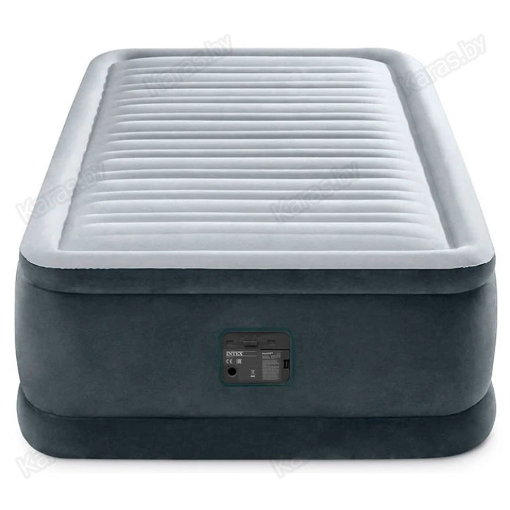 Надувная кровать Intex Queen Comfort-Plush 191 х 99 х 46 см со встроенным насосом 220В (64412)