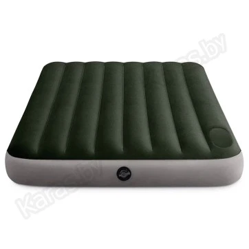 Надувной матрас Intex Full Dura-Beam Downy 191x137x25см cо встроенным насосом (64762)