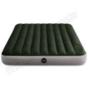Надувной матрас Intex Queen Dura-Beam Downy 203x152x25см со встроенным насосом (64763)