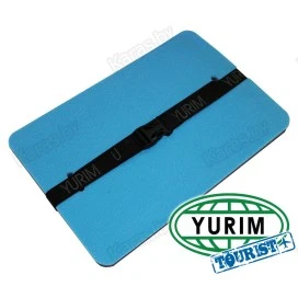 Сиденье туристическое Yurim 8192 с фольгой 350х240х19мм
