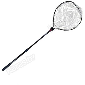 Подсачек складной телескопический Kaida 140 см 40х45 см (силикон)
