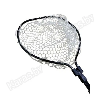 Подсачек складной телескопический Kaida 140 см 40х45 см (силикон)