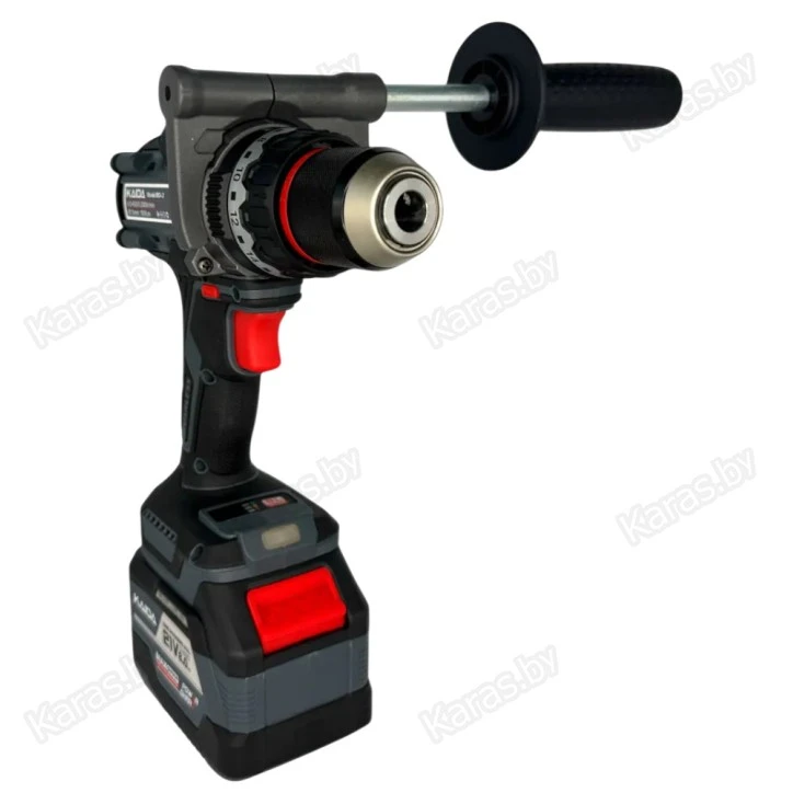 Шуруповерт-электробур Kaida BID-3 180 Нм, 21V, 2х8Ah