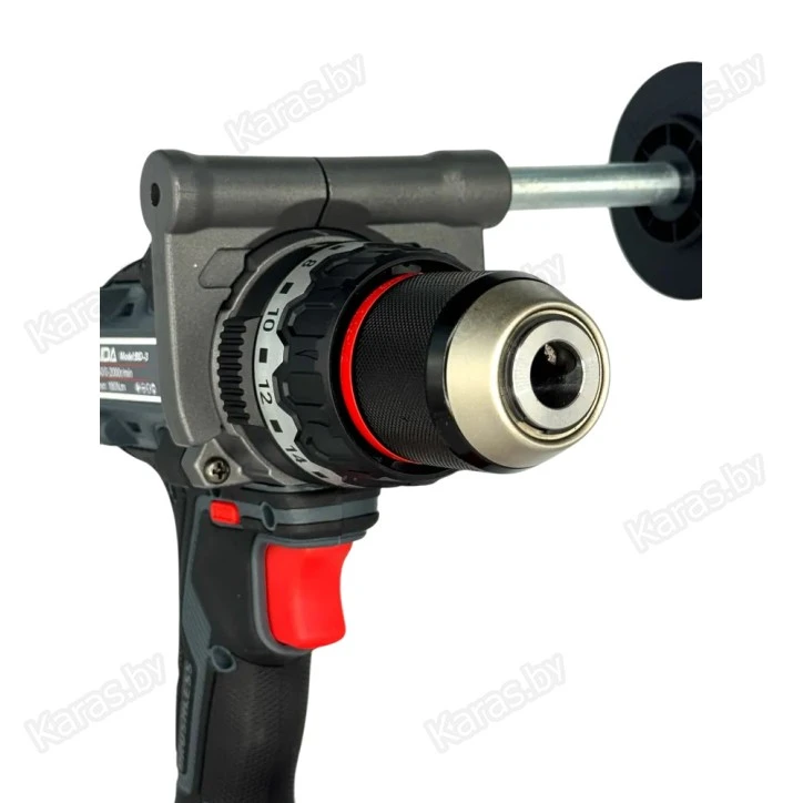 Шуруповерт-электробур Kaida BID-3 180 Нм, 21V, 2х8Ah