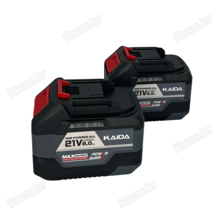 Шуруповерт-электробур Kaida BID-3 180 Нм, 21V, 2х8Ah
