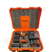 Шуруповерт-электробур Kaida 120 Нм, 21V, 2х8Ah