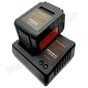 Шуруповерт-электробур Kaida 120 Нм, 21V, 2х8Ah