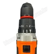 Шуруповерт-электробур Kaida 120 Нм, 21V, 2х8Ah