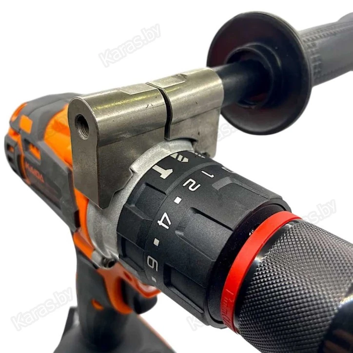 Шуруповерт-электробур Kaida 120 Нм, 21V, 2х8Ah