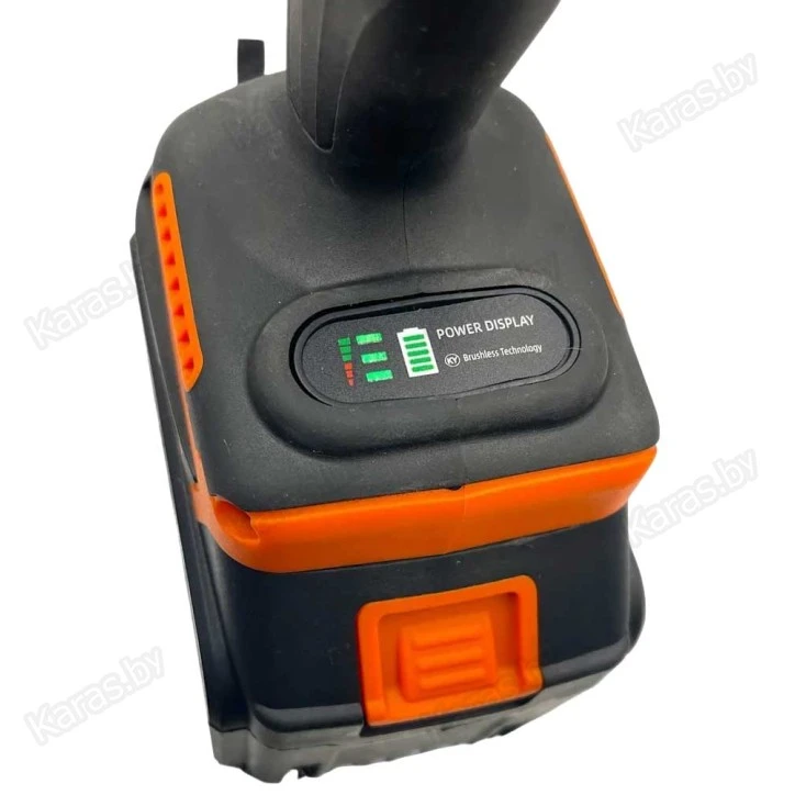 Шуруповерт-электробур Kaida 120 Нм, 21V, 2х8Ah