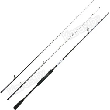 Спиннинг Kaida Inspiron Twin Tip, углеволокно, 2.44 м, тест: 3-18/4-23 г, 120 г (2 хлыста)