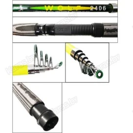 Спиннинг Line Winder Wolf 210, стекловолокно, 2.1 м, тест: 30-60 г, 180 г