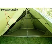 Туристическая палатка Лотос Пирамида-2 (3.60x3.40x1.9 м)
