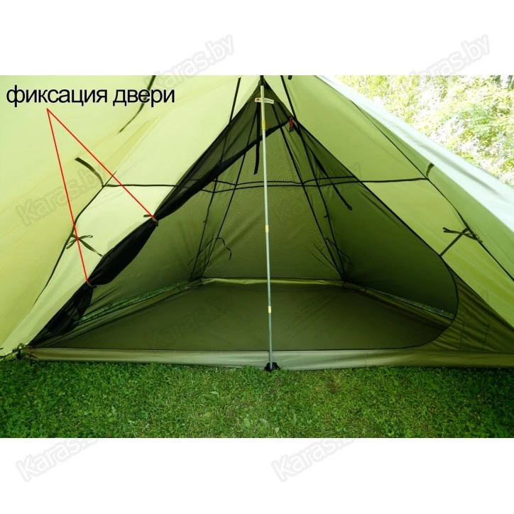 Туристическая палатка Лотос Пирамида-2 (3.60x3.40x1.9 м)