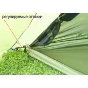 Туристическая палатка Лотос Пирамида-2 (3.60x3.40x1.9 м)