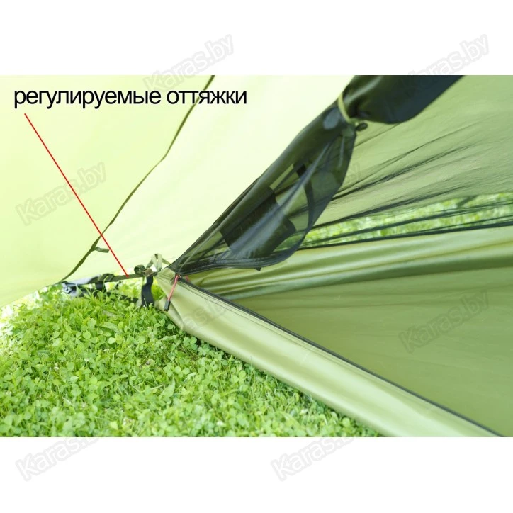 Туристическая палатка Лотос Пирамида-2 (3.60x3.40x1.9 м)