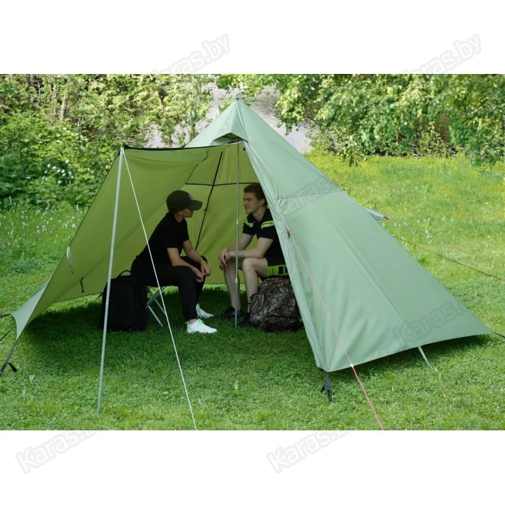 Туристическая палатка Лотос Пирамида-2 (3.60x3.40x1.9 м)