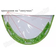 Прозрачное окно для палаток Лотос Куб (-40° С)