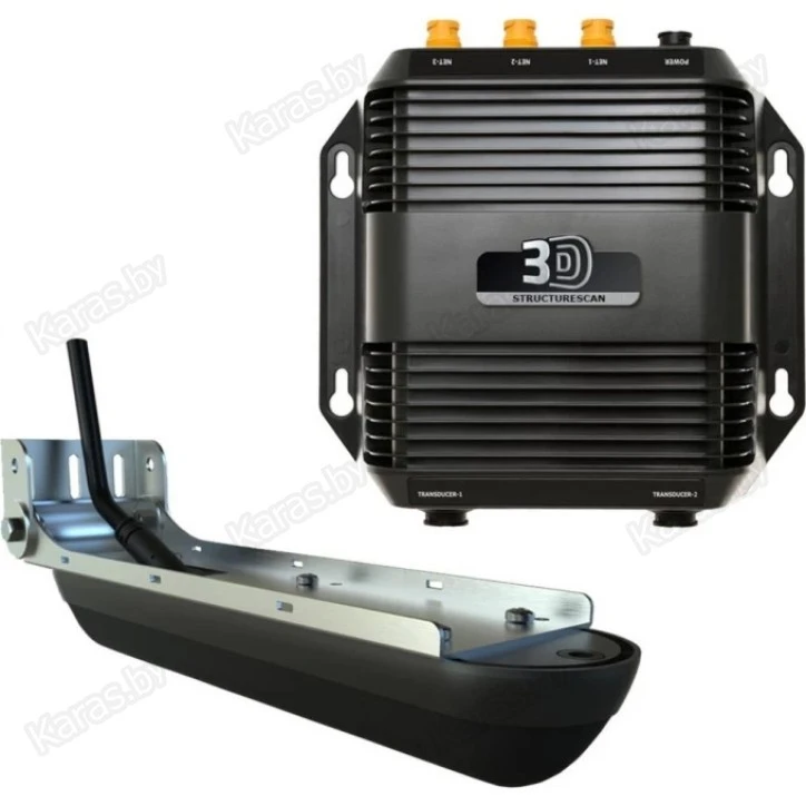 Структурный сканер Lowrance StructureScan® 3D с датчиком W/XDCR