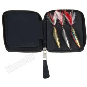 Кошелек для приманок Lucky John Eco Leather 130х100 мм