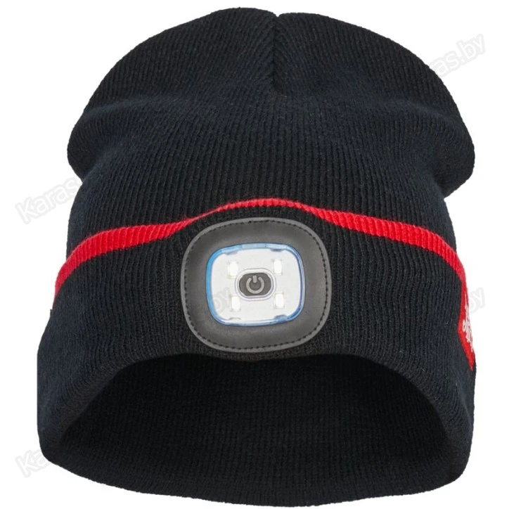 Шапка с фонариком Lucky John Drop LED