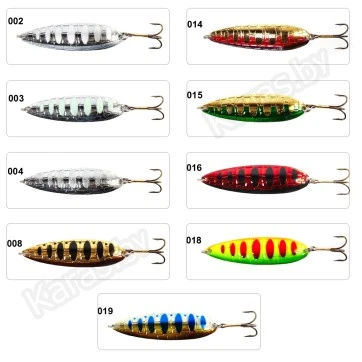 Блесна колеблющаяся Lucky John CROCO SPOON LJCS22-*** (22г)